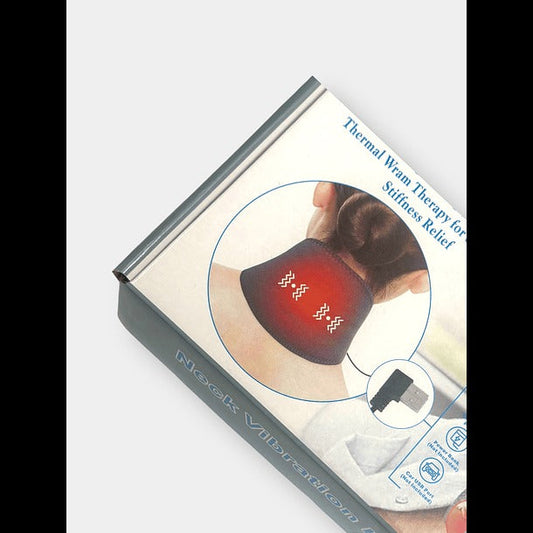 Masajeador De Cuello Calor Y Vibrador